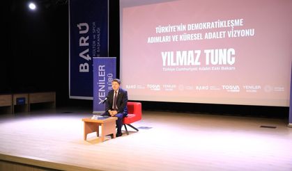 Yılmaz Tunç, Bartın Üniversitesi’nde Ders Verdi