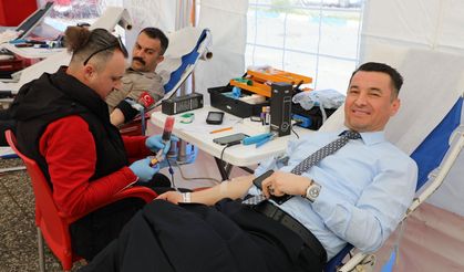 BARÜ’de 1109 ünite kan bağışı