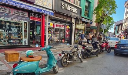 Bartın’da Motorların Yerini Saksılar Aldı