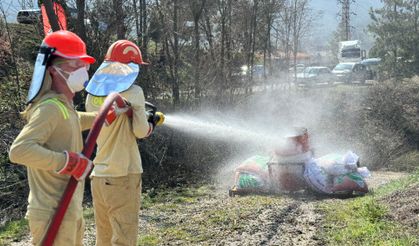 Bartınlı Yangın savaşçıları en iyi ekip olmak için yarışıyor
