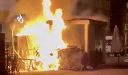 Gece Yarısı Bartın'da Trafo Patladı