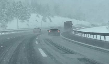 Bartın-Ankara Yolunda Kar ve Buzlanma Kazaları Artırdı