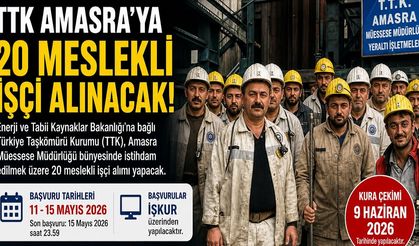 Amasra TTK'ya 20 İşçi Alınacak