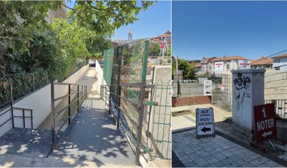 Eski Adliye Yoluna Giden Yayalar İçin Önemli Uyarı