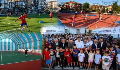 150. Yıl Bartın Belediyesi Spor Kompleksi Hizmete Açıldı