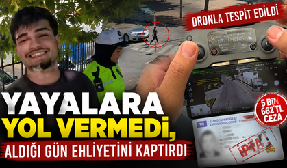 Türkiye’nin Konuştuğu Sürücü, Ehliyetini aldığı gün kaptırdı