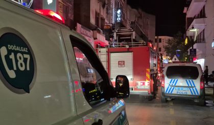 Bartın’da İş hanının tuvaletinde yangın