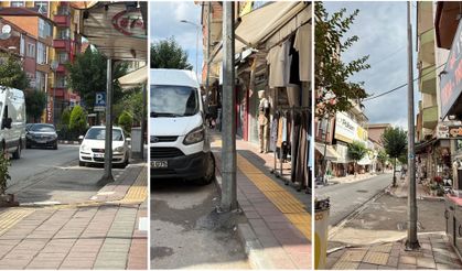Kozcağız’ın ortasında yıllardır duran direkler tepki çekiyor