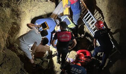 Kozcağız’da Korkutan Olay: 2 Kişi Göçük Altında Kaldı