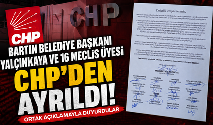 Topluca CHP'den İstifa Ettiler