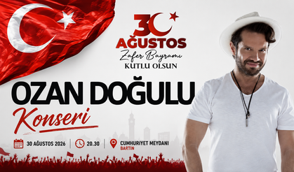 Ozan Doğulu Bartın'da Sahne Alacak