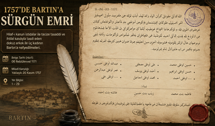 9 erkek ile 3 kadının Bartın’a sürgün edilmelerine...