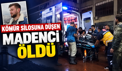 Kömür silosuna düşen madenci öldü