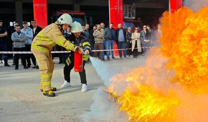 Bartın’da Nefes Kesen Yangın Tatbikatı