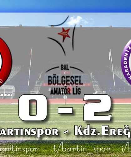 Bartınspor Komşuya Boyun Eğdi: 0-2