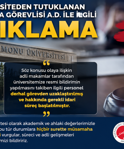 Komuşdaki Garip Olayla İlgili Üniversiteden Açıklama