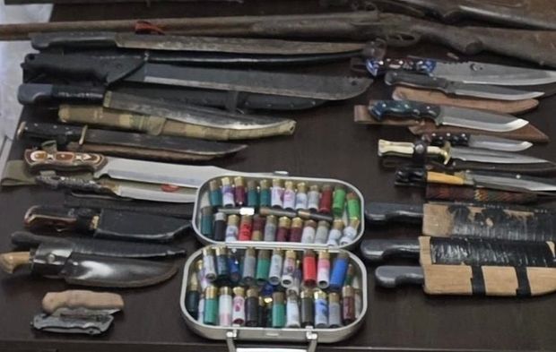 Bartın'da cephanelik gibi ev