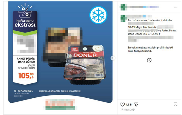 Zincir Markette At ve Eşek Etinden Döner Satılmış