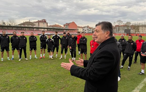 Bartınspor Antrenmanına Moral Ziyareti