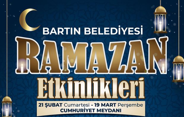 Bartın Belediyesi’nden Dolu Dolu Ramazan Programı