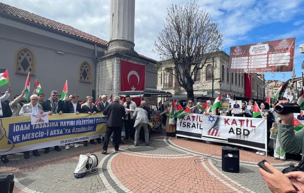 Bartın’da Filistin ve Mescid-i Aksa İçin Destek Açıklaması