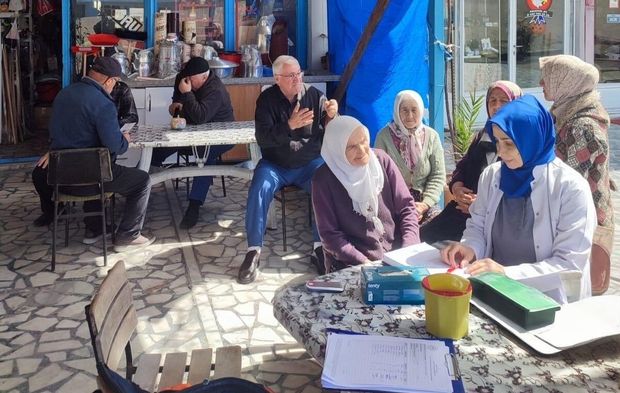 Bartın'da Köy Köy Gezen Ekiplerden Sağlık Taraması