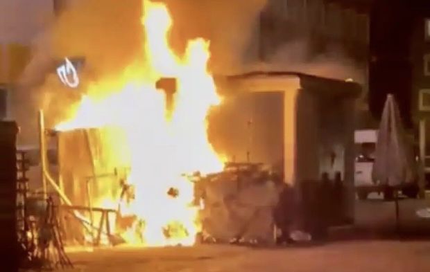 Gece Yarısı Bartın'da Trafo Patladı