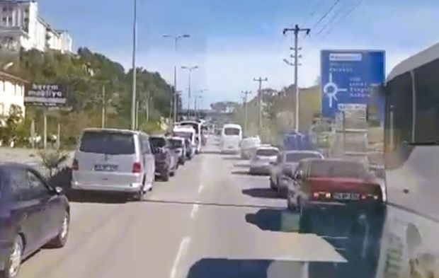 Bartınlı Sürücülerden Örnek Davranış