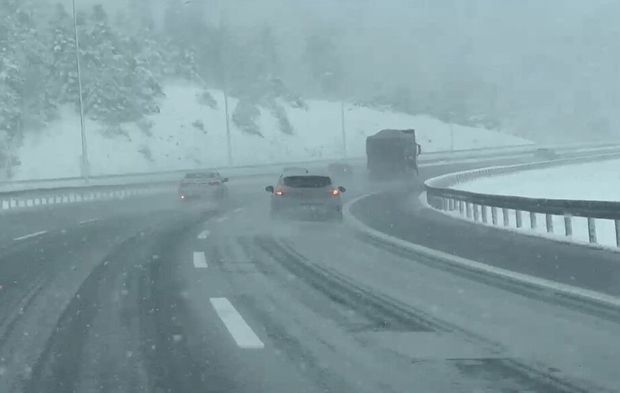 Bartın-Ankara Yolunda Kar ve Buzlanma Kazaları Artırdı