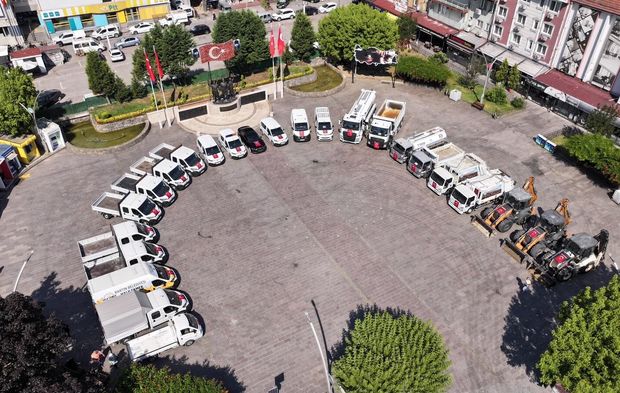 Bartın Belediyesi Araç Filosunu 25 Yeni Araçla Güçlendirdi