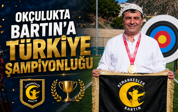 Okçulukta Bartın’a Türkiye Şampiyonluğu
