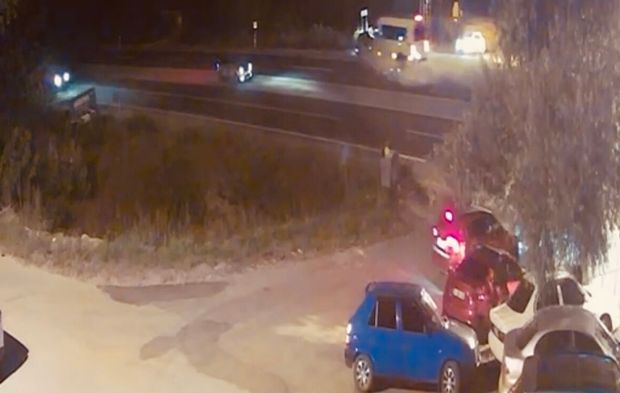 Bartın’da 11 Kişinin Yaralandığı Feci Kaza Kamerada