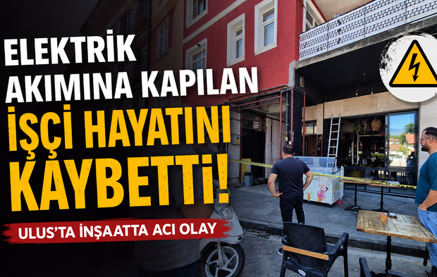 Elektrik Akımına Kapılan İşçi Kurtarılamadı