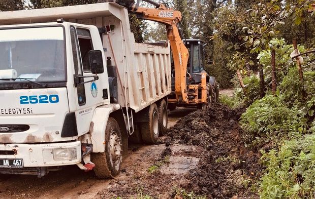 Bartın’da Altyapı Çalışmaları Hız Kesmeden Devam Ediyor
