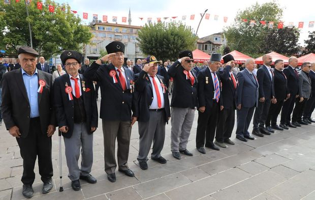 Bartın’da 19 Eylül Gaziler Günü törenle kutlandı