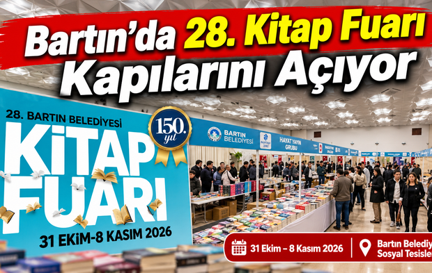 Bartın’da 28. Kitap Fuarı Kapılarını Açıyor