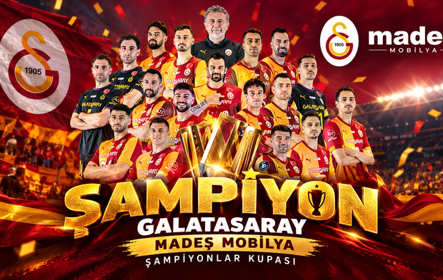Bartınlı Madeş’in Sponsor Olduğu Galatasaray’dan Kupa Zaferi