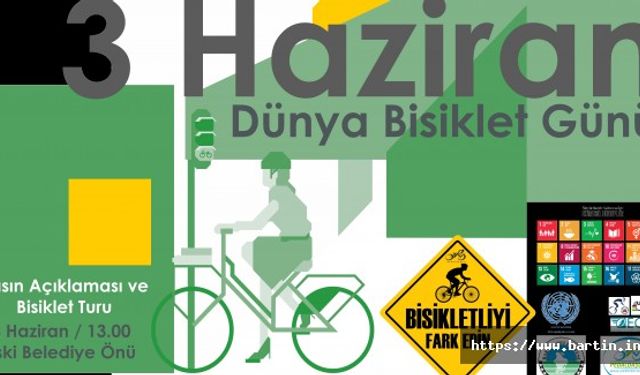 3 Haziran Dünya Bisiklet Gününde Buluşalım