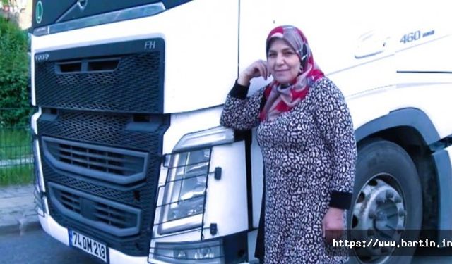 55 Yaşındaki Necla TIR Şoförü Oldu, Tek İsteği...
