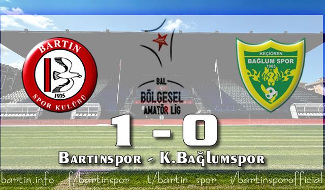 Bartınspor 74.Dakika Bulduğu Golle 3 Puanı Adı:1-0