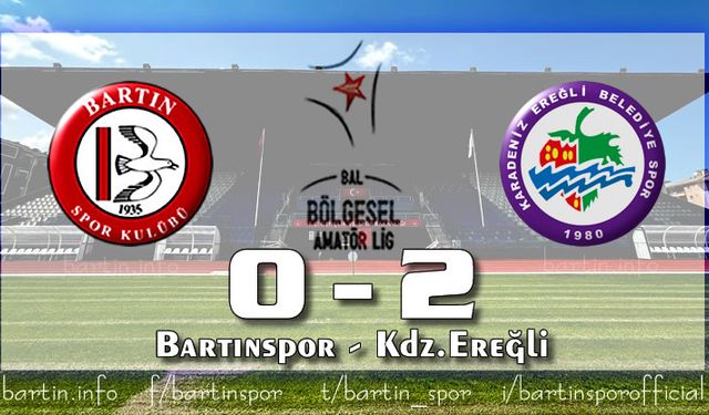 Bartınspor Komşuya Boyun Eğdi: 0-2