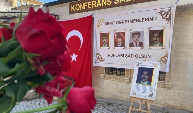 Bartınlı Öğretmen, PKK Tarafından Şehit Edildiği Köyde Anıldı