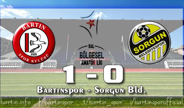 Bartınspor Zirve Takibini Sürdürüyor: 1-0