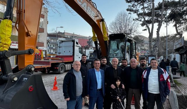 TBB’den Amasra Belediyesine iş makinası desteği