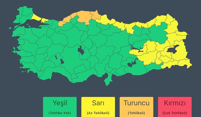 AFAD Turuncu Kodla Uyarmıştı