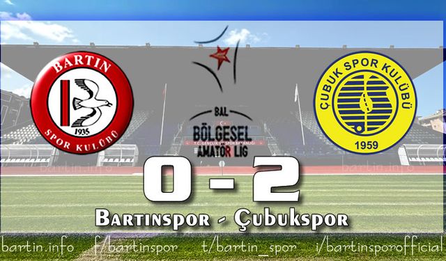 Bartınspor zirve yarışında büyük yara aldı: 0-2