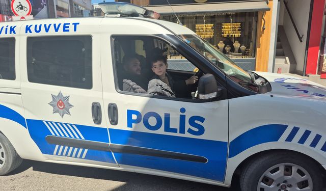 Minik Aras'ın hayalleri gerçek oldu