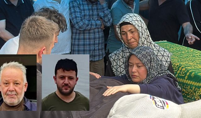 Yer kavgasında öldürülen 3 kişilik aile toprağa verildi