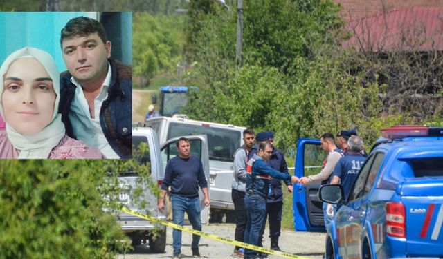 Tarladan dönen çifti, tabanca ile öldürdü