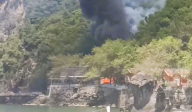 İnkumu'nda Bungalov Tesisinde Korku Dolu Anlar